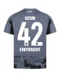 Billige Eintracht Frankfurt Can Uzun #42 Tredjedrakt 2025-26 Kortermet